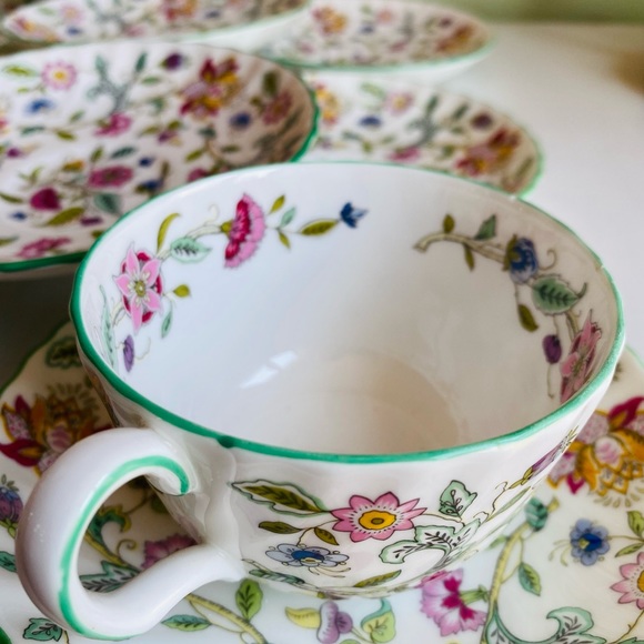 10 Royal Doulton Haddon Hall Tea ☕️ Cup Plates - Picture 9 of 16